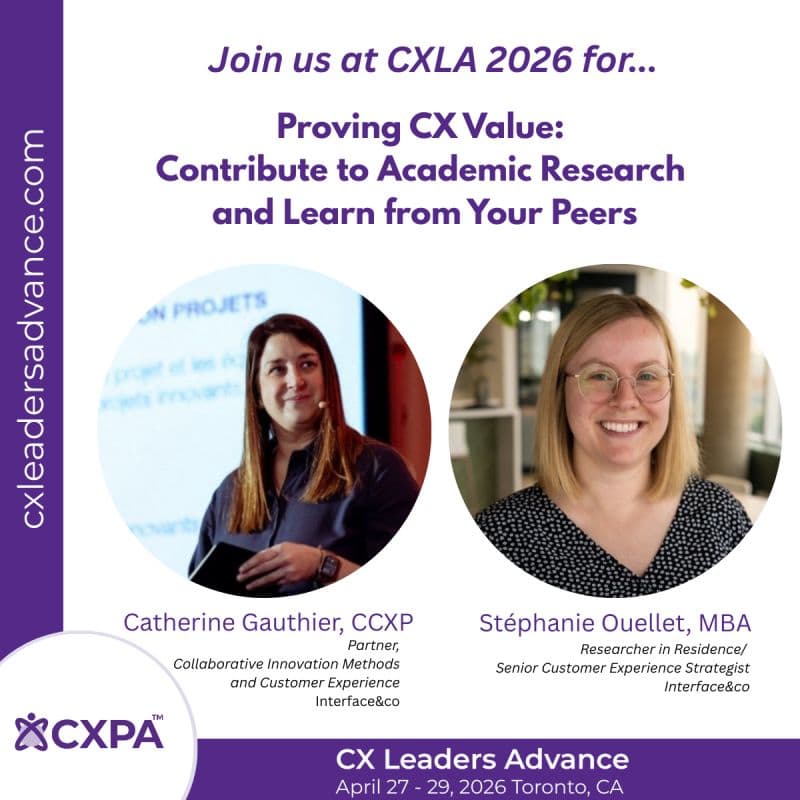 CXLA 2026: Customer Experience Leaders Advance, Toronto