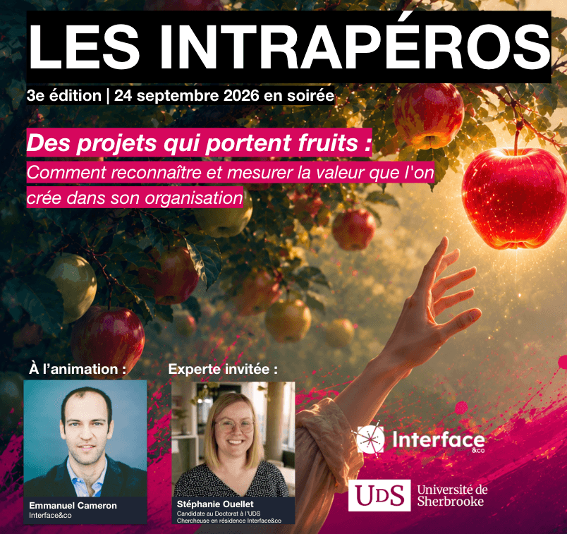 Les Intrapéros - 3e édition | Des projets qui portent leurs fruits